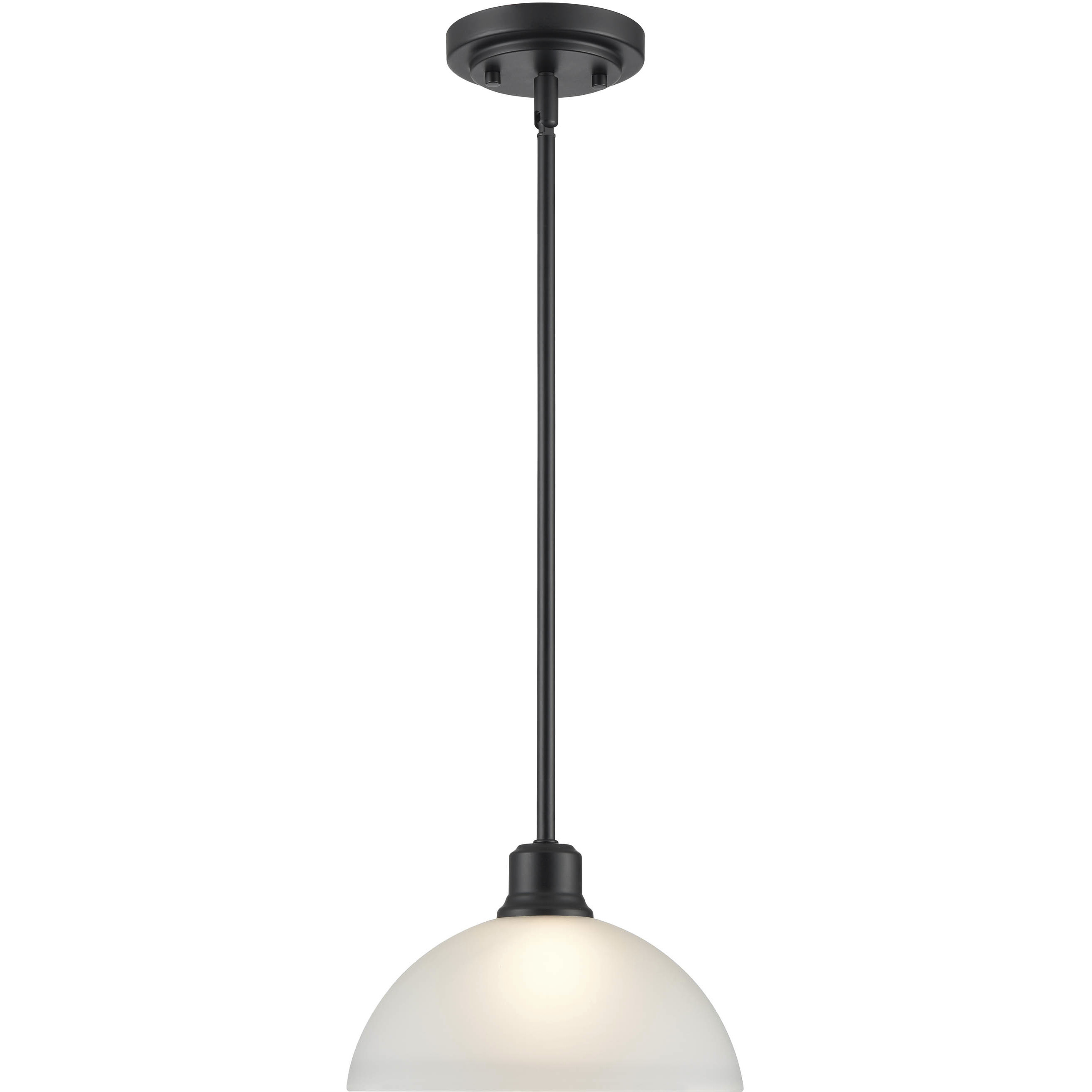 Amberle 1 Light 9.5 inch Matte Black Pendant Ceiling Light